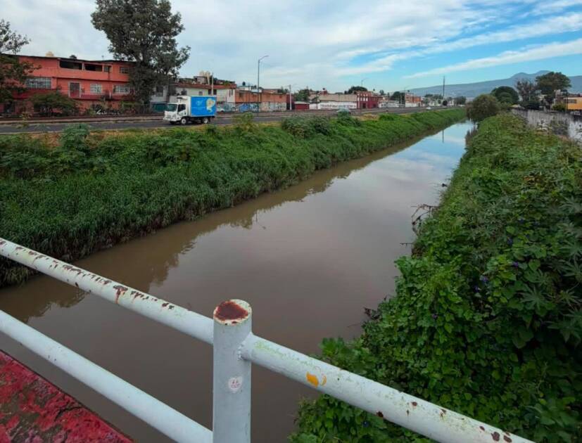 Mantiene Ooapas atención permanente a ríos y drenes de Morelia