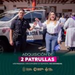 Dayana Pérez fortalece la seguridad en Salvador Escalante con nuevas patrullas y coordinación interinstitucional