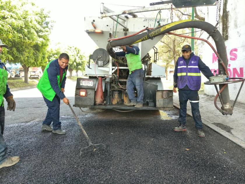 Gobierno de Morelia da mantenimiento al Periférico en zona de Terminal de Autobuses