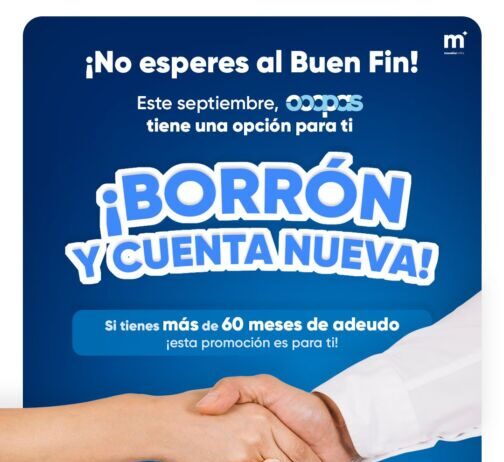 Ooapas ofrece “Borrón y Cuenta Nueva” durante septiembre para usuarios con adeudos mayores a 60 meses