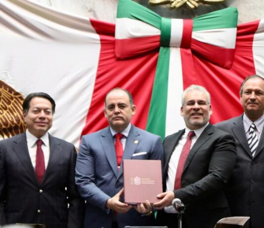Michoacán recuperó el rumbo, pero aún quedan pendientes por resolver: Baltazar Gaona, al recibir el Quinto Informe de Gobierno
