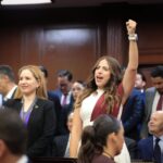En el marco del Quinto Informe del Ejecutivo, Giulianna Bugarini destaca obras y resultados