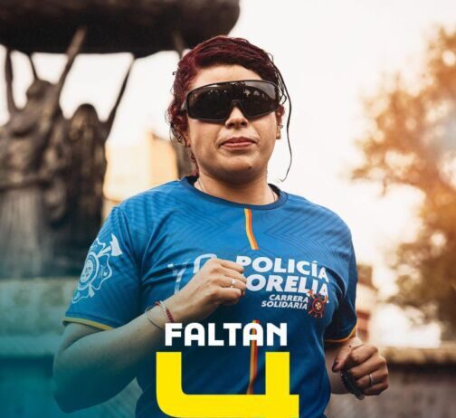 Faltan cuatro días para la Carrera “Yo con Policía Morelia”
