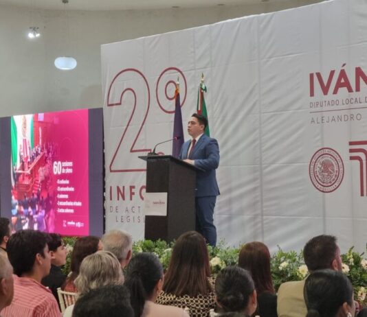 Iván Vera impulsa reformas para fortalecer municipios, familias y certeza jurídica, en Segundo Informe Legislativo