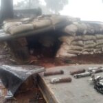Ejército Mexicano y Guardia Nacional aseguraron 28 artefactos explosivos improvisados en el municipio de Cotija, Mich.